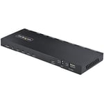 StarTech.com Splitter HDMI 4 Ports - Répartiteur HDMI 4K 60Hz avec Scaler Intégré - Répartiteur HDMI 1 Entrée 4 Sorties - Splitter HDMI 1080p PC - Port Optique 3.5mm (HDMI-SPLITTER-44K60S)