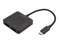 Digitus Mst Hub - Linjedelare För Video - Usb-C - 2 X Displayport - Skrivbordsmodell