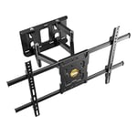 RICOO Support Murale TV Orientable S7264 Inclinable Universel 40-65" (102-165cm) Fix ation Mural Télévision LED/LCD/Incurvée VESA 300 x 200-600 x 400
