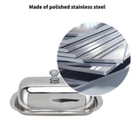 Butter Box HighGloss Stainless Steel Cheese Container For Kitchen