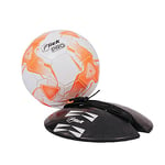 Football Flick Pro Return Ball, Ballon de Retour Unisexe-Jeunesse, White and Orange, One Size -