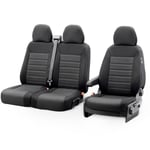 Original Design Tyg Satesoverdrag Set 21 lamplig for Ford Transit Custom 2023