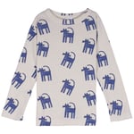 Wynken Emi Mönstrad Långärmad T-shirt Cobalt Blue Cats | Blå | 8 years