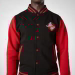 Ghostbusters Slime Varsity Jacket - Black/Red - S - Black