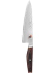 Gyutoh, 20 Cm Home Kitchen Knives & Accessories Chef Knives Brown Miyabi