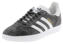 adidas Men's Gazelle Multisport Outdoor Shoes, Grey Solid Grey White Gold Metallic, 9.5 UK
