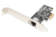 DIGITUS Carte réseau 2.5 Gigabit Ethernet - 2500/1000/100/10 Mbps - PCI Express
