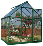 Palram - Canopia Harmony Green Greenhouse 6 x 6ft.