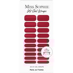 Miss Sophie Naglar Nagelfolie UV Paris Je T'aime UV 20 Stk. (9,00 kr / 1 st.)