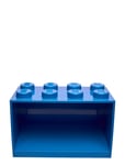 Lego Brick Shelf 8 Home Kids Decor Furniture Shelves Blue LEGO STORAGE