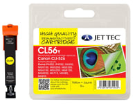 CANON 526 YELLOW INK CARTRIDGE CLI-526Y JETTEC COMPATIBLE