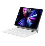 Magnetfodral med tangentbord för iPad Pro 12.9'' Baseus Brilliance - vit