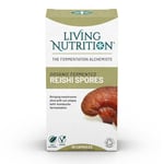 Living Nutrition Organic Fermented Reishi Spores - 60 Capsules