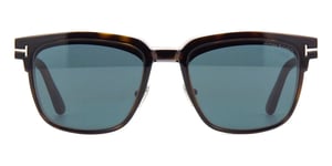 Tom Ford Sunglasses 5683 052 + CLIP ON Havana Glasses Frames Eyeglasses 54-18-