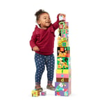 Alphabet Nesting and Stacking Blocks Melissa and Doug Kids Children Toy
