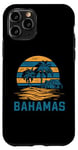 Coque pour iPhone 11 Pro « BAHAMAS » Retro Sunset Vacation Dream