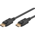 Goobay DisplayPort-kabel 2.1, 54 Gbit/s - 3 m