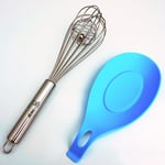 Balloon Whisk Stainless Steel with Spiral Cage and Ball – Hand Whisk for Baking