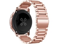 Alogy Bracelet Alogy Stainless steel for Galaxy Watch Active 2 19cm Rose gold (20mm) universal