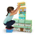Melissa and Doug Paw Patrol Jumbo Cardboard Building Blocks - Children's Toy
