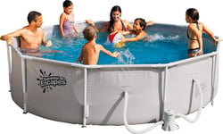 Summer Waves 10ft Round Frame Family Pool - 4792L
