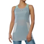 Mizuno DryAeroFlow Tank Dam Blå - Lätt och Sval Singlet för Löpning