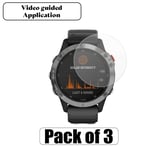 Screen Protector Cover For fenix 6 Solar Clear FILM