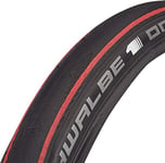 318089 - tire one evo 700x25c v-guard liteskin evolution line hs462a plegable negro/rojo