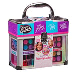 Shimmer and Sparkle 17360 Shimmer N Sparkle Glam and Go Beauty Caddy Kids Set Cosmetics Storage Box for Girls with Real Makeup Birth, Small