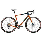 Ridley Bikes Kanzo Adventure GRX 800 Carbon Gravel Bike - 2023 Jeans Blue / Burnt Orange Large Blue/Burnt