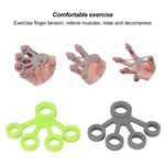 2pcs Silicone Finger Stretcher High Elasticity Five Fingers Stretch Band BGS