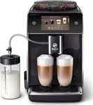 Saeco Sm6680/00, Espressomaskin, 1,8 L, Kaffebönor, Malet Kaffe, Inbyggd Kvarn, 1500 W, Svart