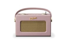 Rev-Uno Retro DAB+/FM Portable Radio with Bluetooth - Dusky Pink