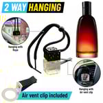 FAHRENHEIT Car Diffuser Air Freshener - Air Vent Clip Included - 2 way hanging