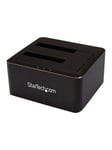 StarTech.com Dual Bay SATA HDD Docking Station for 2.5/3.5" HDDs - USB 3.0 - HDD dockingstation - SATA 6Gb/s - USB 3.0