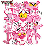 10pcs/Pack Waterproof PVC Cartoon Pink Panther Vsco Girl Stickers Skateboard Guitar Suitcase Freezer Graffiti Sticker Kids Toy