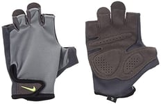 Nike M Essential Fitness Gloves NLGC5-044, Mens Gloves, Grey, M EU