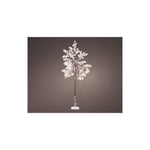 Dekorativt träd - GENERISK - Micro Led Vita Blommor - 210cm - Utomhus