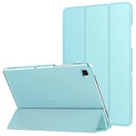 MoKo Case Fits Samsung Galaxy Tab A7 10.4 Inch (SM-T500 / T505 / T507), Lightweight Stand Smart Case Hard Shell Cover for Samsung Tab A7 Tablet 2020 – Light Blue