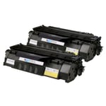 2 Toner Cartridges for HP LaserJet Pro 400 M401d, M401dne, M401n, M425dw MFP