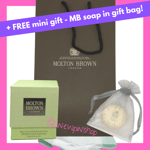 MOLTON BROWN Dewy Lily Star Anise Single Wick Candle Gift Bag Tissue + FREE Soap