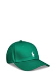 Signature Pony Twill Sports Cap Accessories Headwear Caps Green Ralph Lauren Golf
