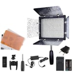 5600K Justerbar Färg Temperatur Kamera Foto LED Video Ljus Valfritt med tillbehör kit
