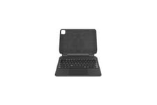 Belkin Connect Pro - tangentbord och foliefodral (skyddsfodral) - med magnetiskt stativ - med pekplatta - QWERTZ - tysk Inmatningsenhet