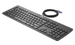 Hp 803821-061, Fullstor (100 %), Kabel, Ps/2, Membrantangentbrytare, Svart