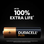 6 x Battery Pack Size of 20 AA Duracell Plus 1.5V Alkaline Batteries LR6 MN1500