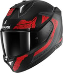 SHARK, Casque Moto intégral SKWAL i3 RHAD Noir / Rouge, L