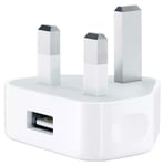 Apple iPhone Charger 5W USB Power Fast Adapter UK