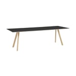 HAY CPH30 2.0 matbord 90x250 cm Black linoleum-lacquered oak