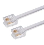 RJ11 Male BT Broadband Cable ADSL Modem Router Lead 15m